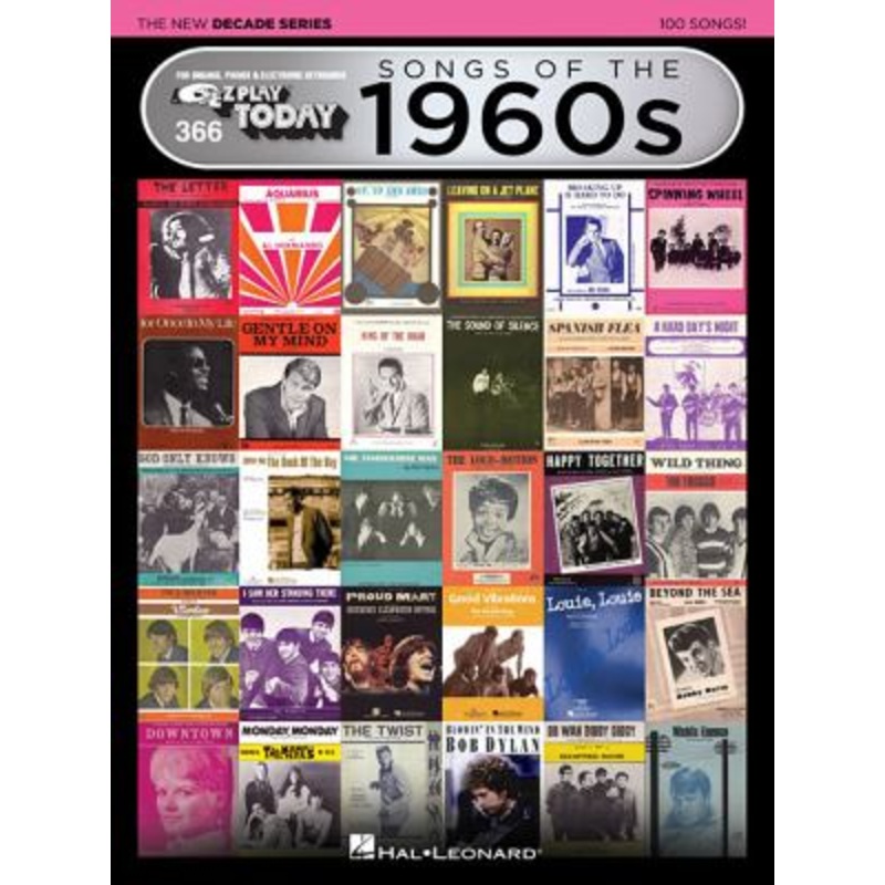 Songs Of The 1960s – Hal Leonard The New Decade Series