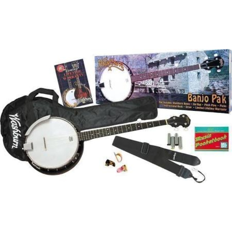 Washburn B-K-A Banjo Pack