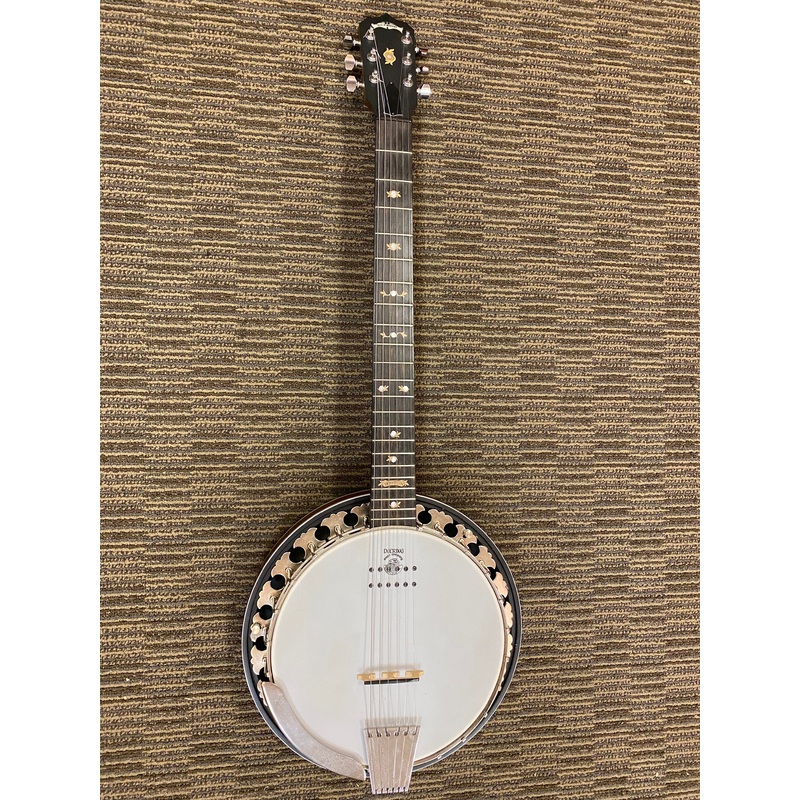 Deering B-6 acoustic electric Guitar/banjo 2012