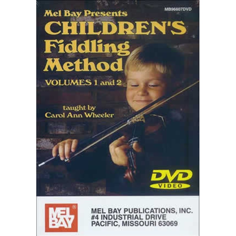 Children’s Fiddling Method Volume 1 and 2 DVD
