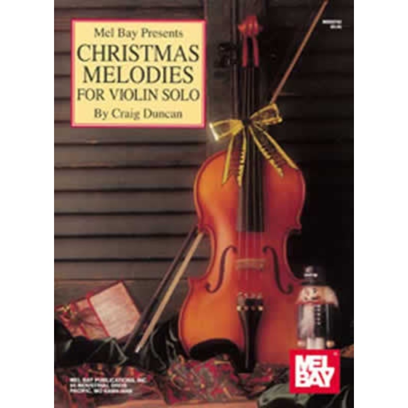 Christmas Melodies for Violin Solo Book