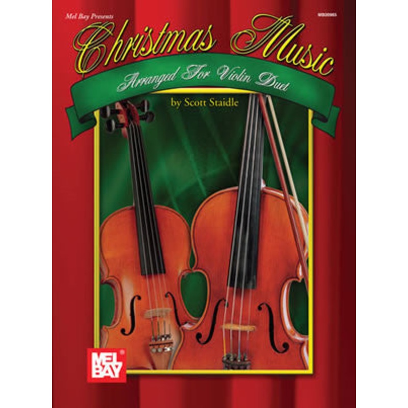 Christmas Music Arranged for Violin Duet Book