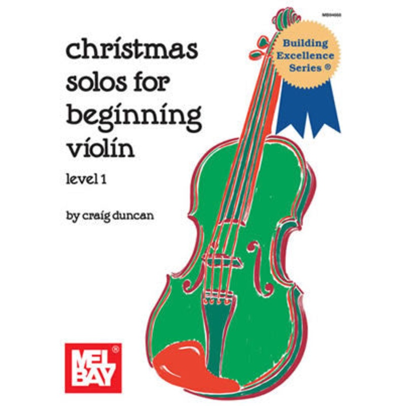 Christmas Solos for Beginning Violin Book