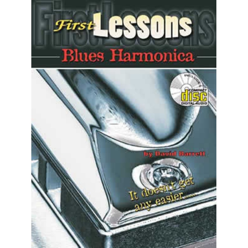 First Lessons Blues Harmonica Book CD Set