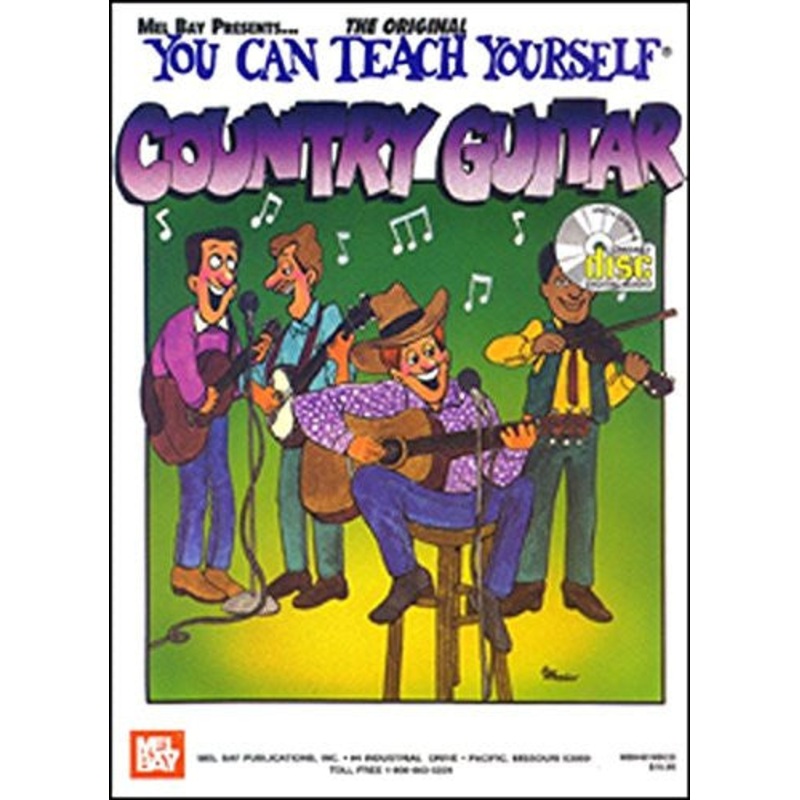 You Can Teach Yourself Country Guitar Book CD Set