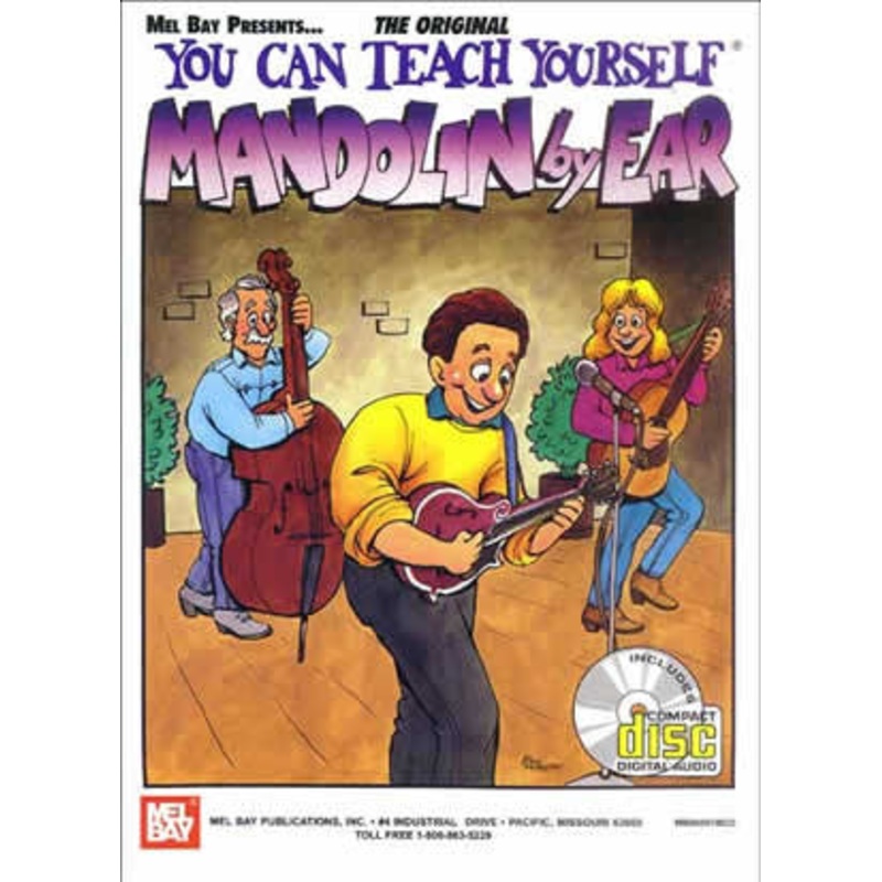 You Can Teach Yourself Mandolin By Ear Book CD Set