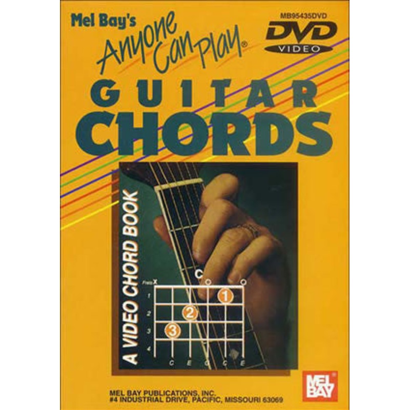 Anyone can play guitar chords DVD
