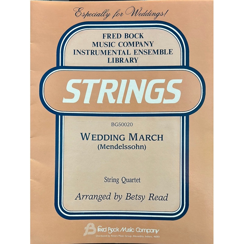 Wedding March – String Quartet – Mendelssohn