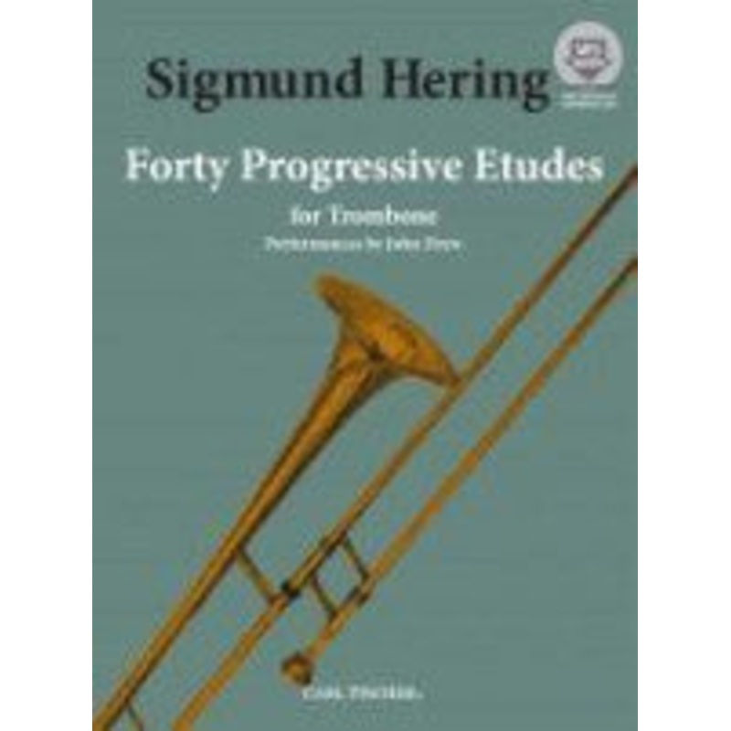 40 Progressive Etudes for Trombone – Hering