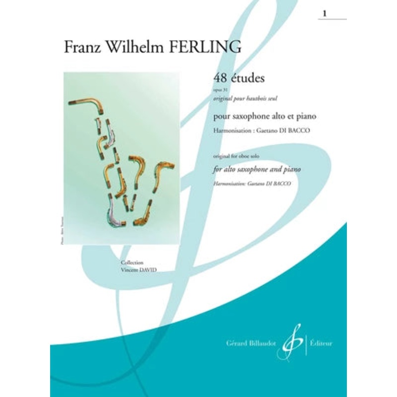 48 Etudes for Alto Saxophone and Piano, Op. 31 – Ferling/Bacco