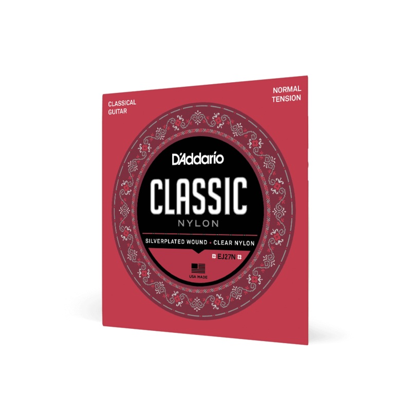 D’Addario Classic Nylon Guitar Strings – Normal Tension – EJ27N