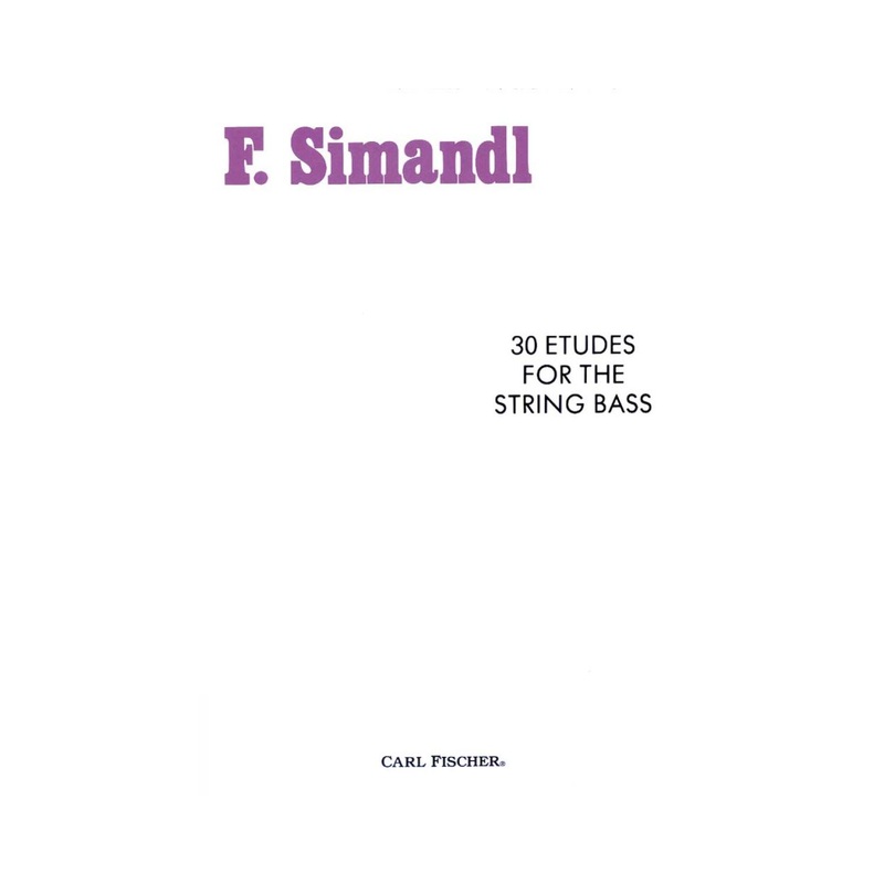 30 Etudes for the String Bass – Simandl