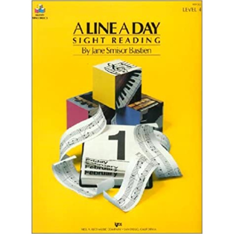 A Line A Day Sight Reading by Bastien