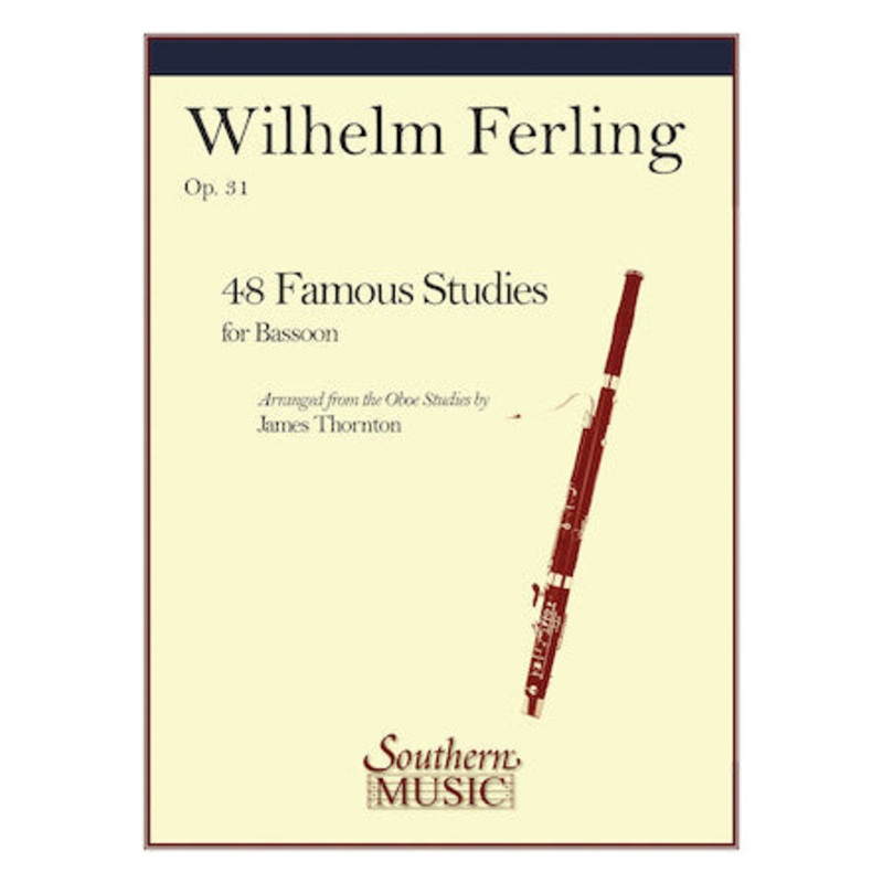 48 Famous Studies for Bassoon, Op. 31 – Ferling/Thornton