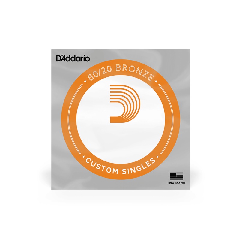 D’Addario 80/20 Bronze Wound Acoustic Guitar Strings