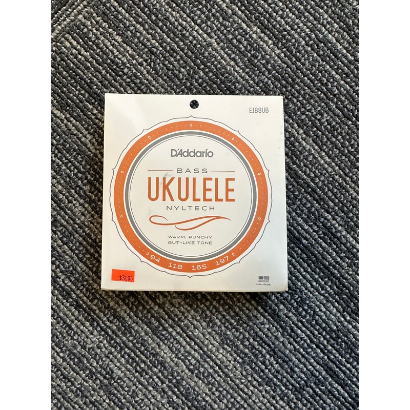 D’Addario Bass Ukulele String Set – EJ88UB