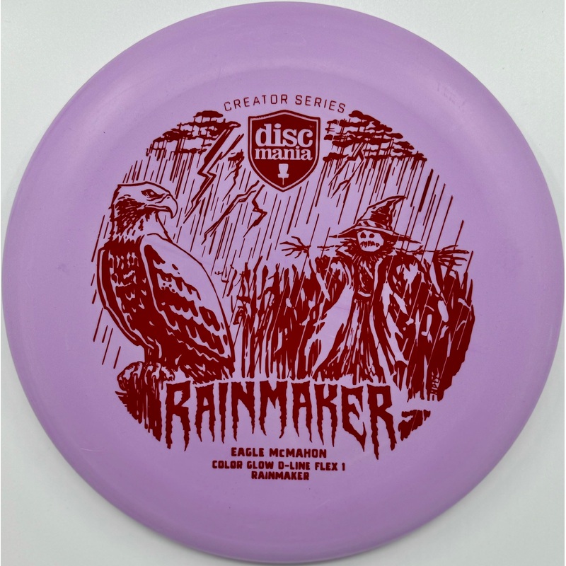 Discmania Color Glow D-Line Flex 1 Rainmaker – Eagle McMahon Creator Series – Putt & Approach