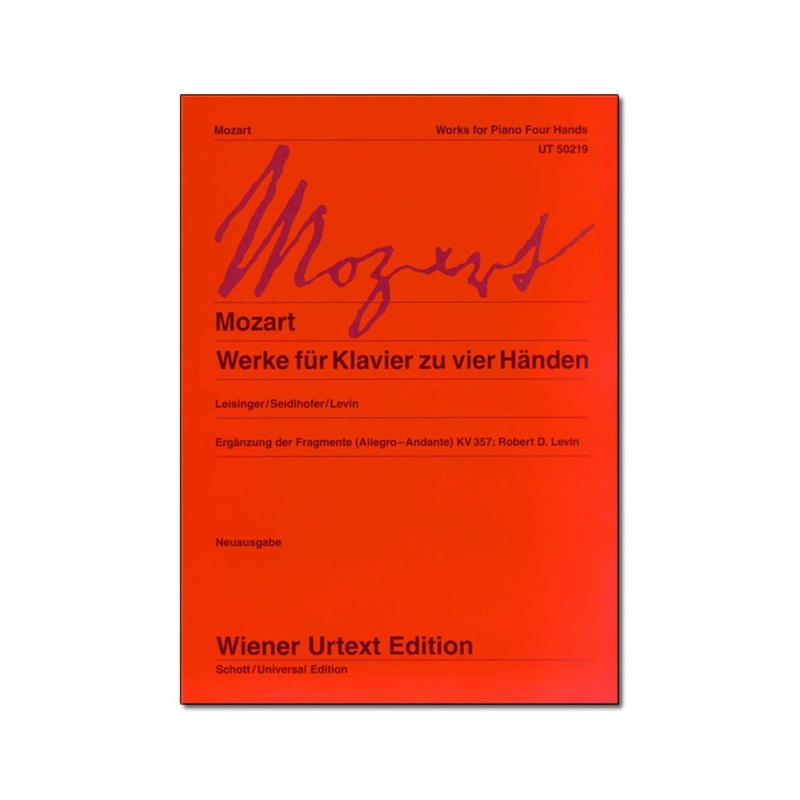 Works for Piano Four Hands – Piano – Mozart