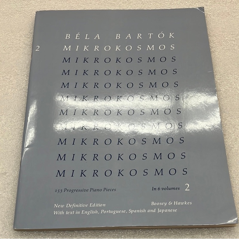 Mikrokosmos Volume 2 (Blue) – 153 Progressive (Book)