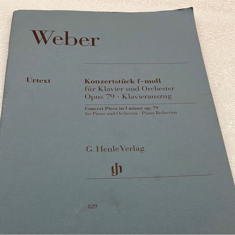Weber – Opus 79 (Book)