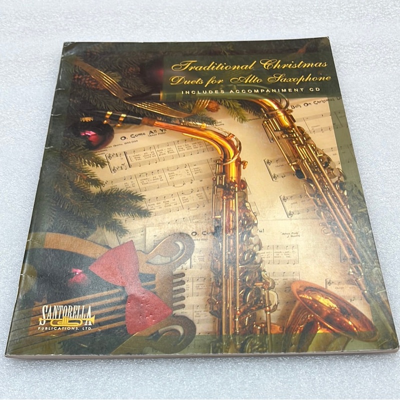 Traditional Christmas Duets for Alto Sax(Book)