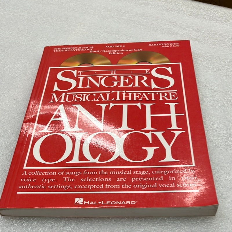 The Singer’s Musical Theatre Anthology – Volume 4 Baritone/Bass (Book)