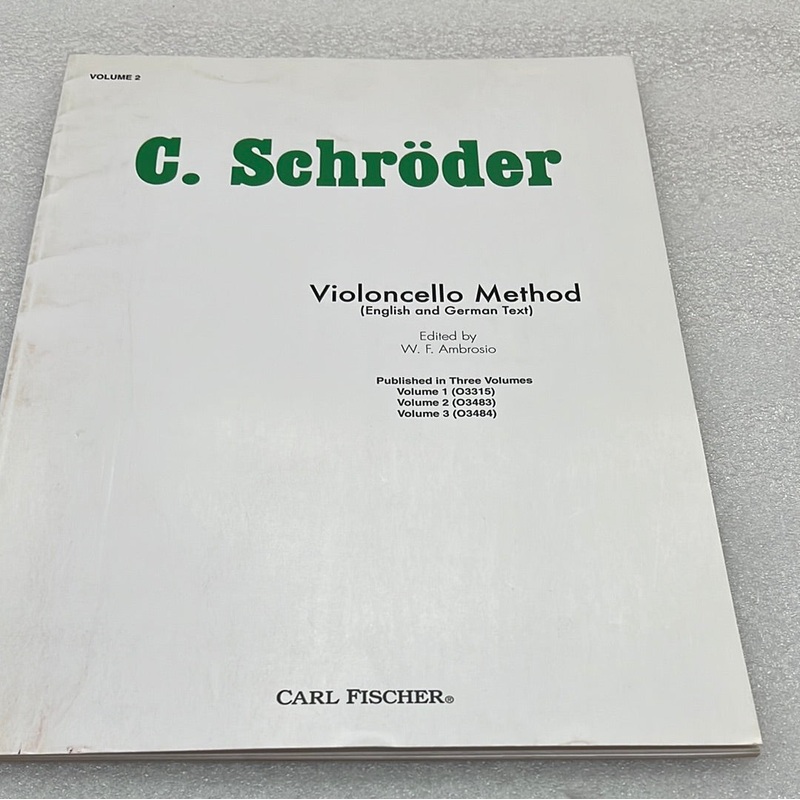 Violincello Method – Vol 2 (Book)