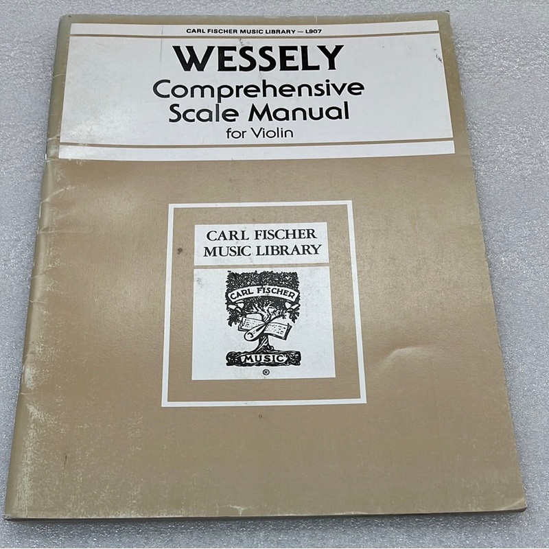 Wessely – Scale Manual For Violin (Book)