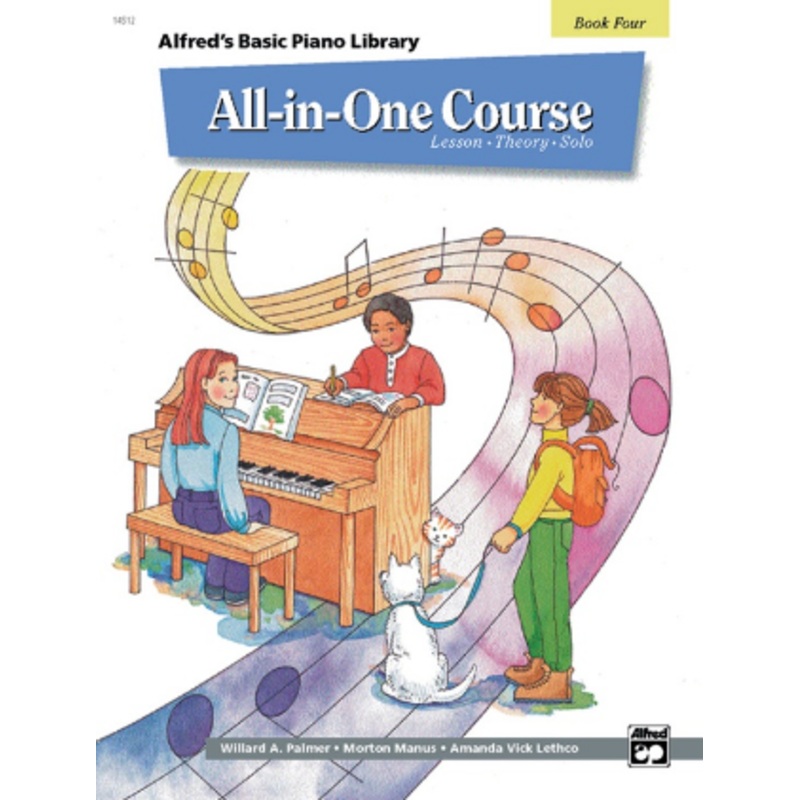 Alfred’s Basic – All-In-One Course – Book 4 (Book)