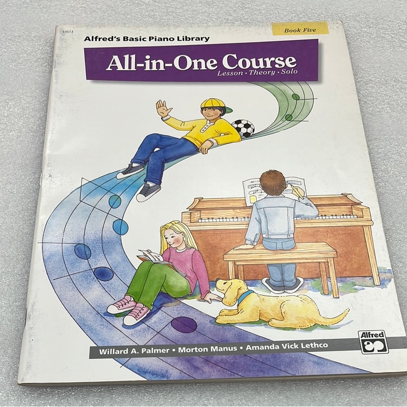 Alfred’s Basic – All-In-One Course – Book 5 (Book)