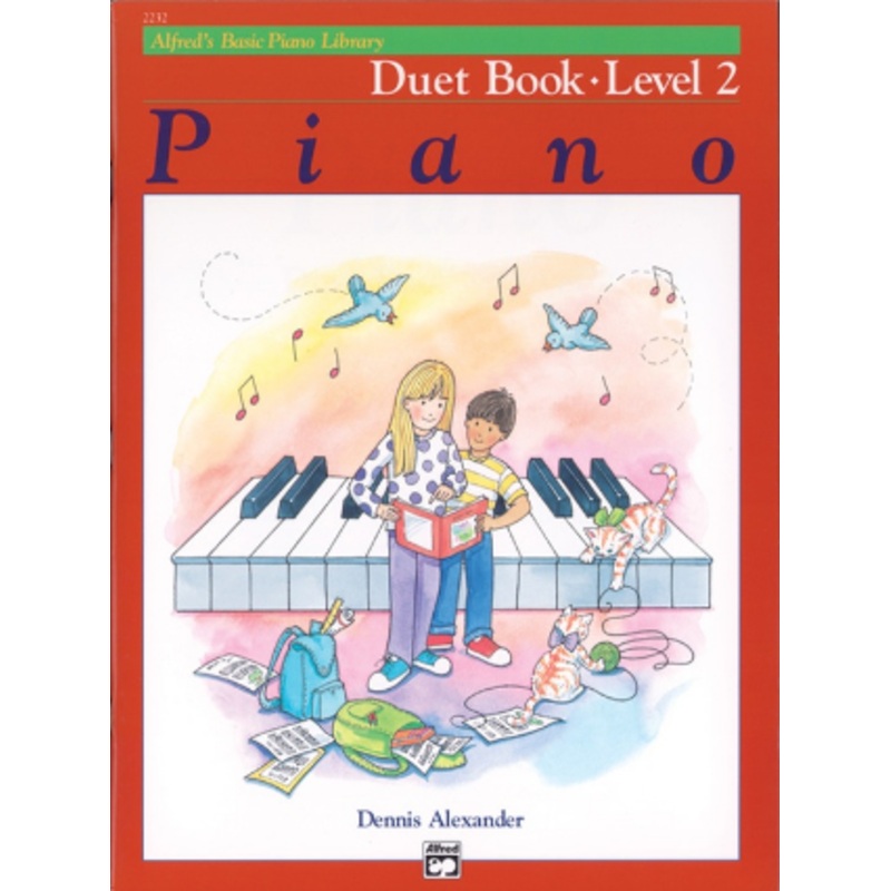 Alfred’s Basic Piano Course; Duet Book 2 (Book)