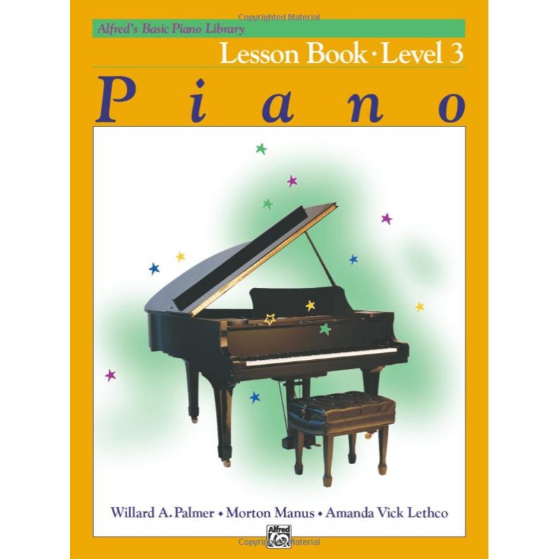 Alfred’s Basic Piano Course: Lesson Book – Level 3 (Book)