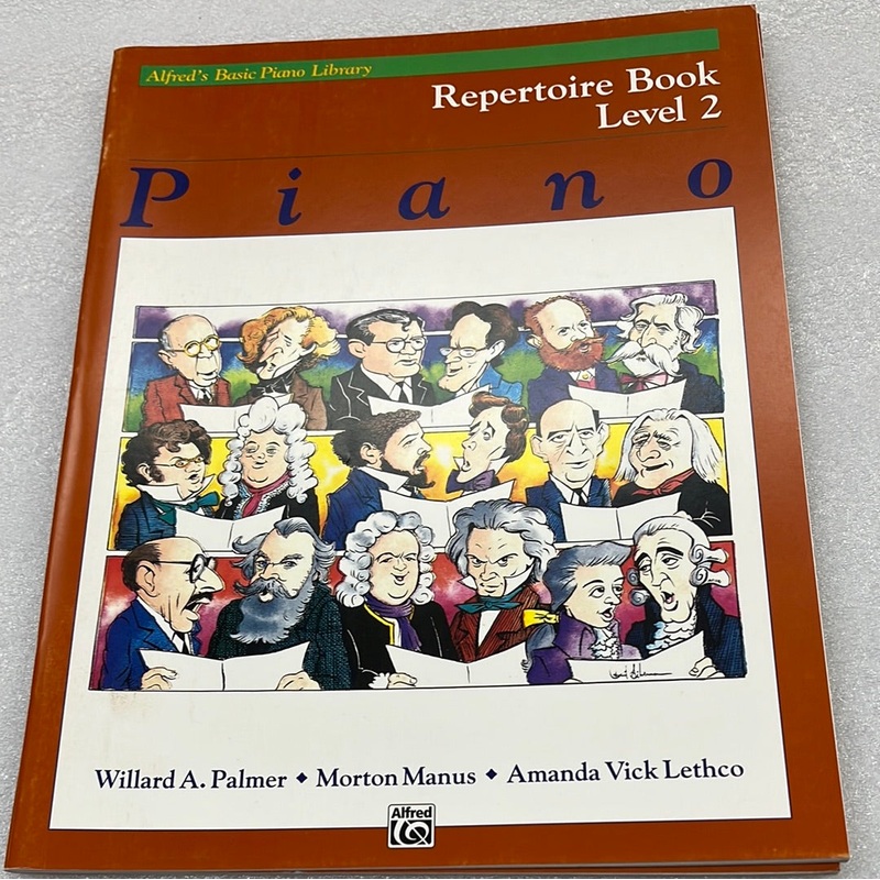 Alfred’s Basic Piano Course; Repertoire Book  2 (Book)