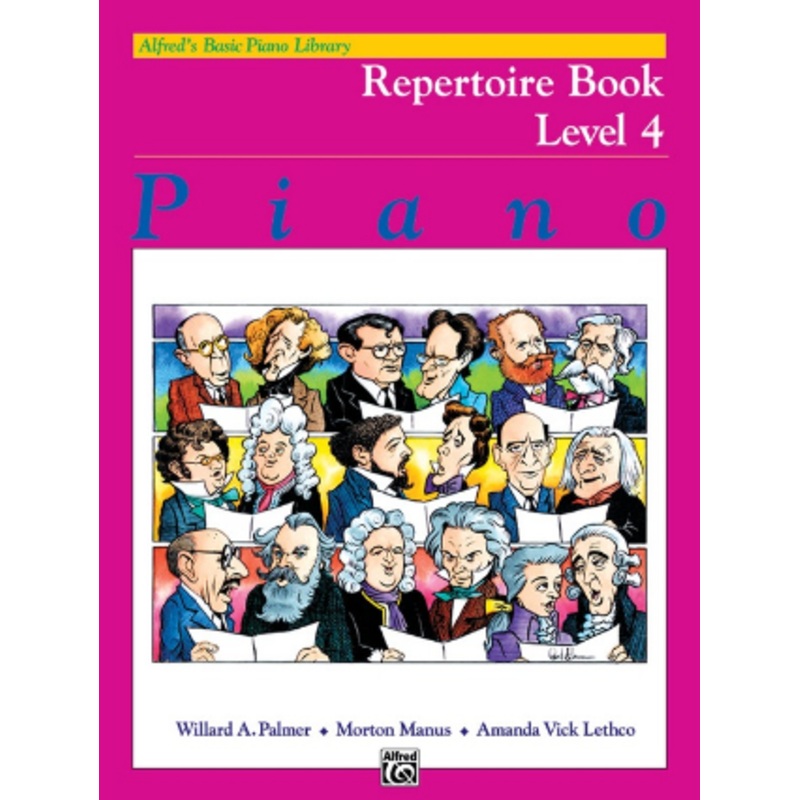 Alfred’s Basic Piano Course; Repertoire Book 4 (Book)