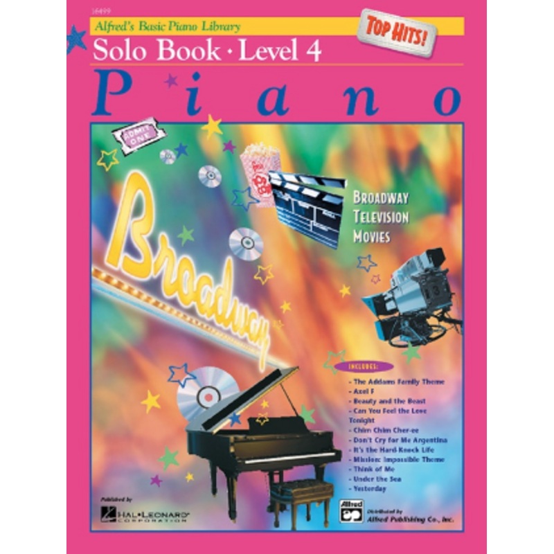 Alfred’s – Basic Piano Course – Solo Book 4 (Book)