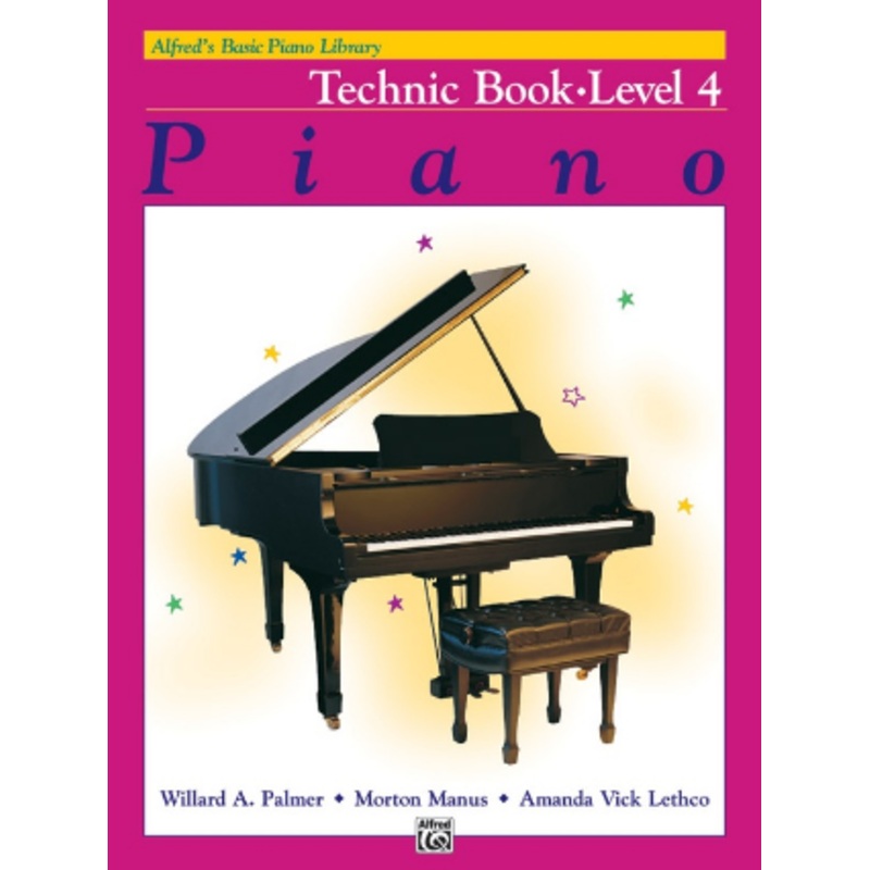 Alfred’s – Basic Piano Course – Technic Book 4