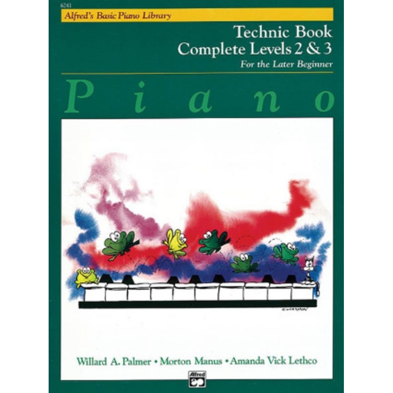 Alfred’s – Basic Piano Course – Technic Complete Book 2&3 (Book)