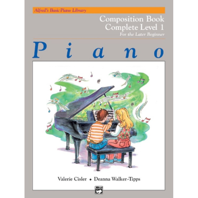 Alfred’s – Basic Piano Library – Composition Book – Level 1 (Book)