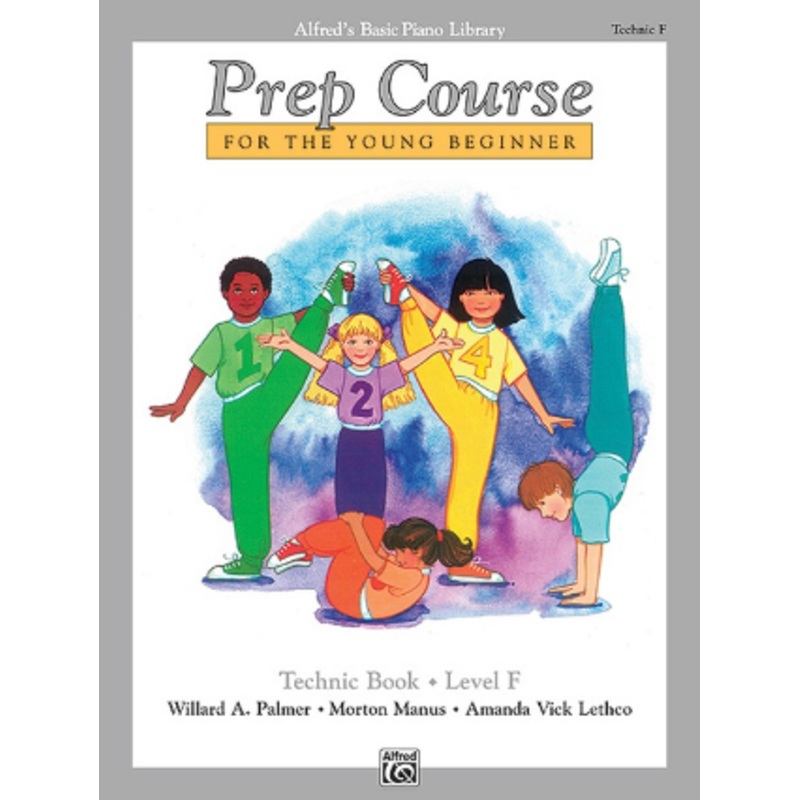 Alfred’s – Basic Piano Library – Prep Course – Young Beginner – Technic Level F (Book)