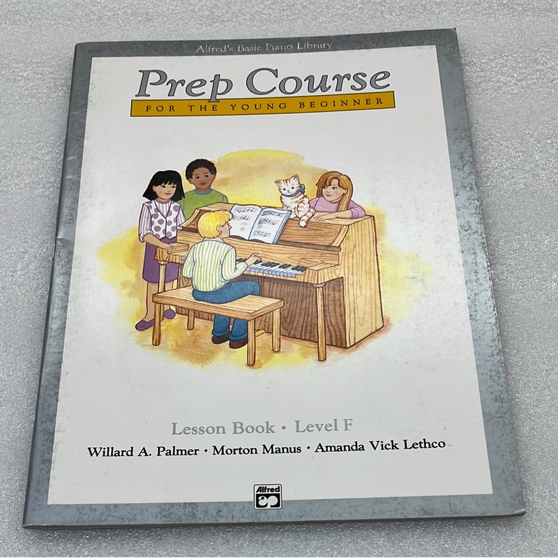 Alfred’s Basic Piano Prep Course; Lesson Book F (Book)