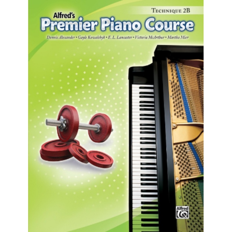 Alfred’s Premier Piano Course; Technique Book 2b
