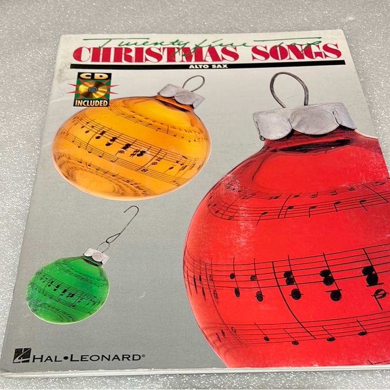 Twenty Five Top Christmas Songs – Alto Sax