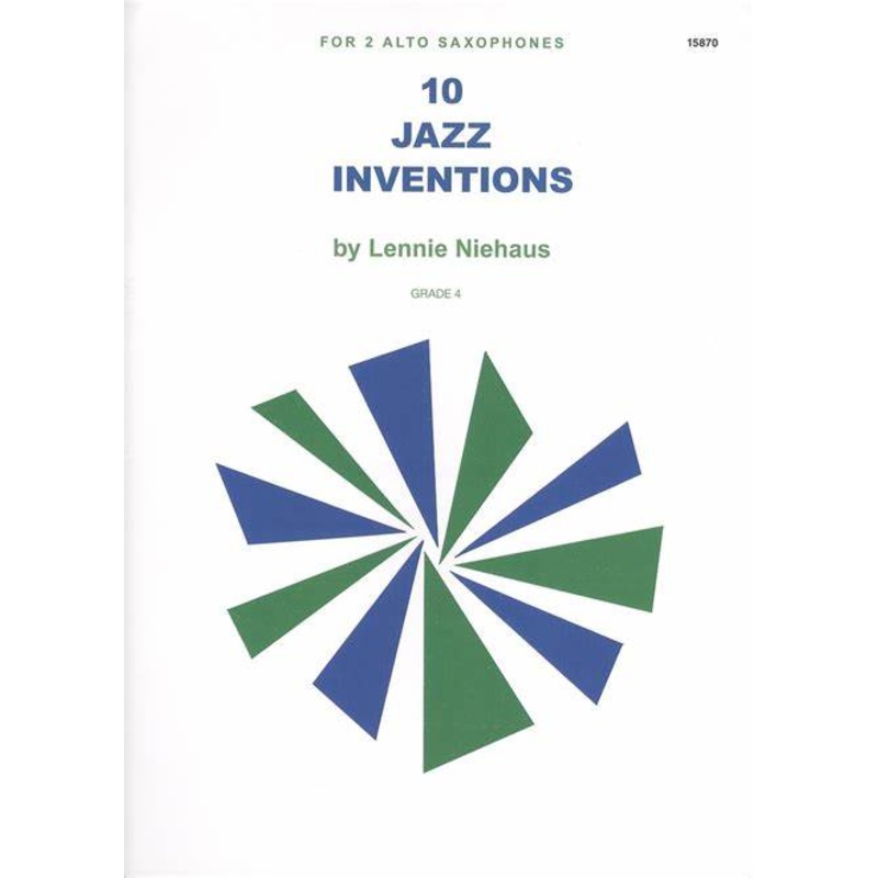 10 Jazz Inventions (for 2 Alto Saxophones) By Lennie Niehaus
