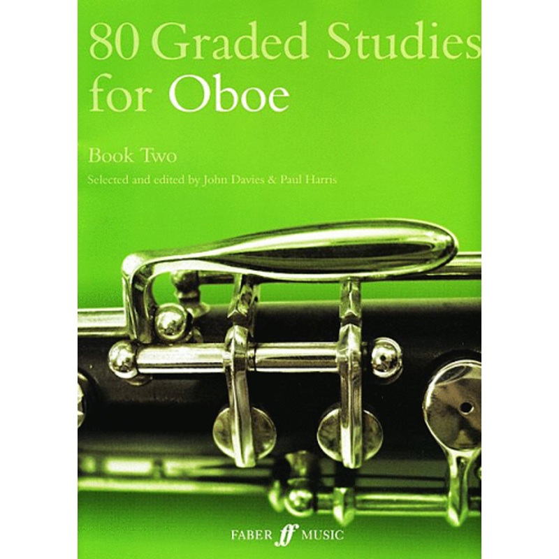 80 Graded Studies for Oboe, Book 2 by John Davies