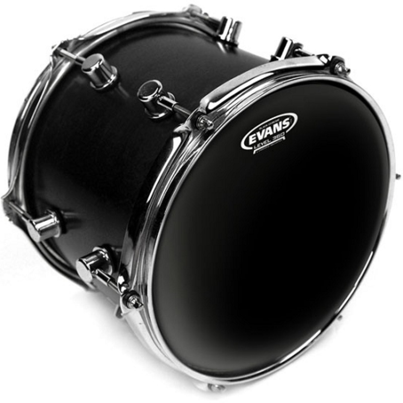 Evans Black Chrome Tom Head – 12