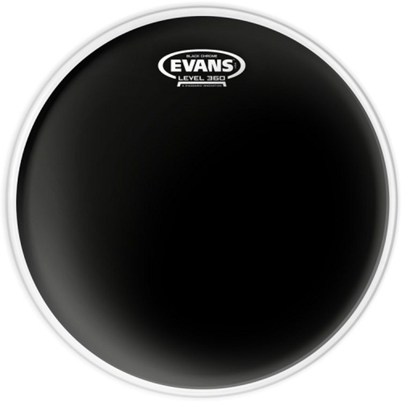 Evans Black Chrome Tom Head – 13