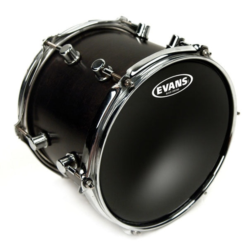 Evans Black Chrome Tom Head – 15