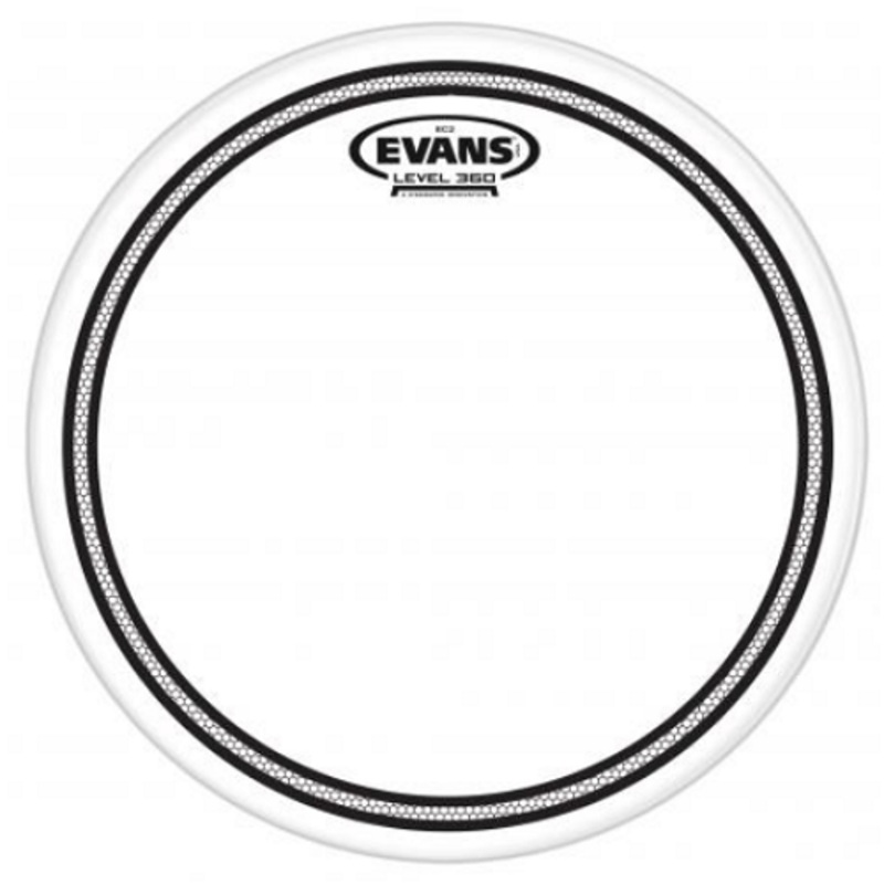 Evans EC2 Clear SNARE/TOM/TIMBALE Drum Head – 13