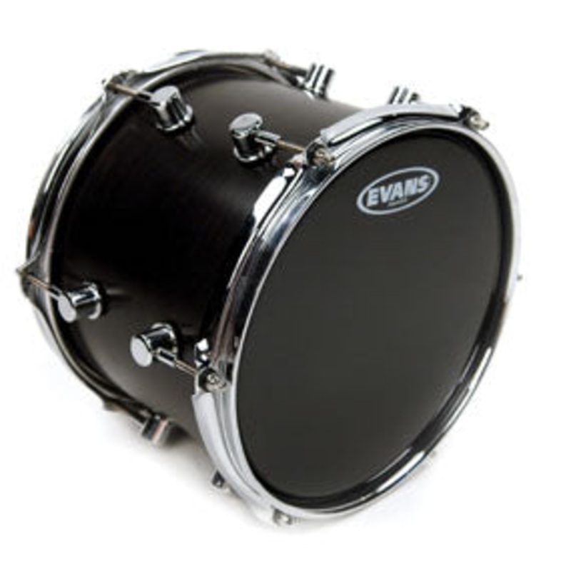 Evans Resonant Black Tom Head – 8