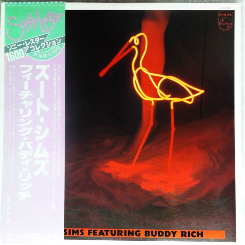 Zoot Sims – Zoot Sims Featuring Buddy Rich (LP, Compilation) – Very Good (VG) / Very Good Plus (VG+)